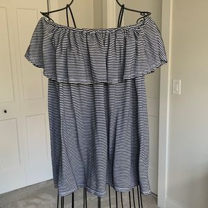 Mossimo Striped Off Shoulder